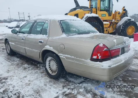2000 Mercury Grand Marquis Ls z USA, uszkodzony, nr VIN 2MEFM75W6YX625907